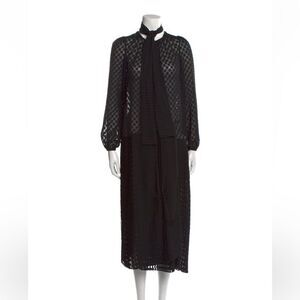 Zimmermann Maxi Dress - Black sheer - Sz XS Zimmerman Lingerie - Zimmerman Gown